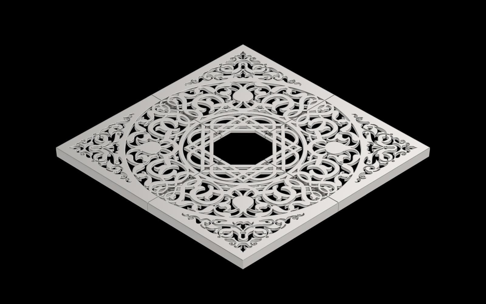 Anti-Slip Modular Drainage Grate – Safety Design